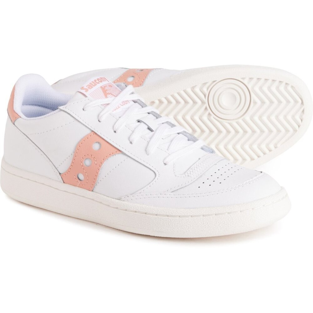 Saucony Women's Jazz Court 'White Blush' S60759-8 NEW! A Retro Classic Shoes